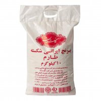  برنج ایرانی شکسته طارم گلستان 10 کیلوگرم 