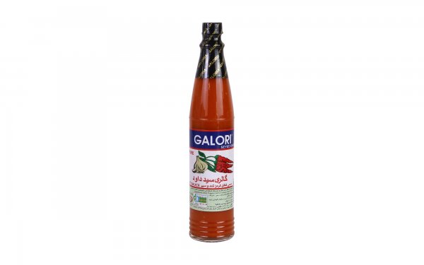 سس فلفل قرمز تند و سیر سید داود (Galori) مقدار 88 میلی‌لیتر