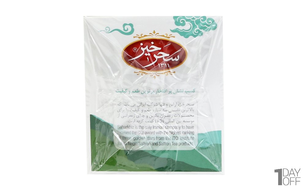  چای سبز کیسه ای و نعنا سحرخیز بسته 20 عددی