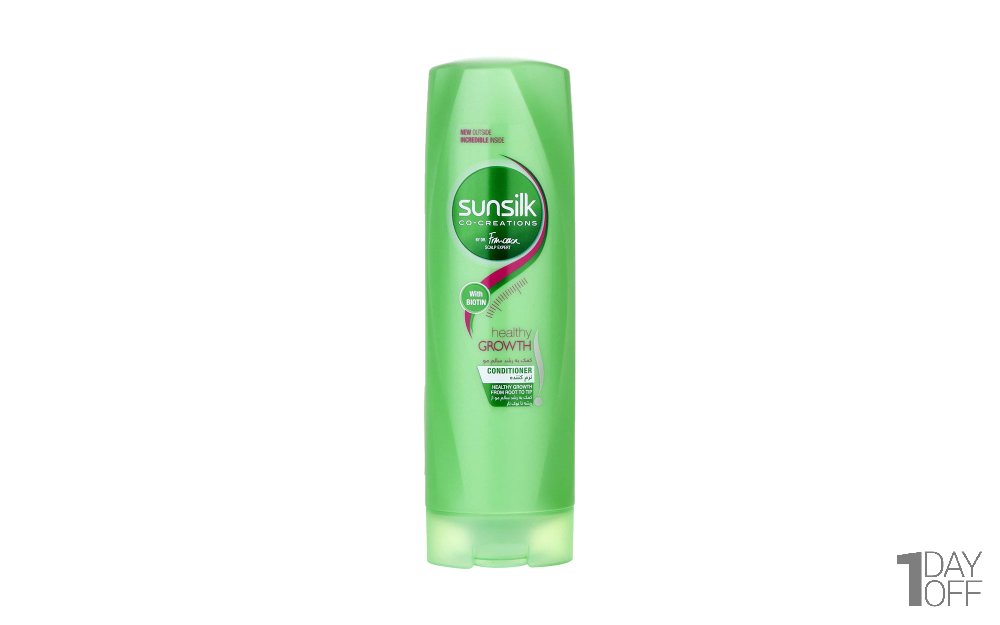 نرم‌کننده کمک به رشد سالم مو سان سیلک (Sunsilk) مقدار 350 میلی‌لیتر