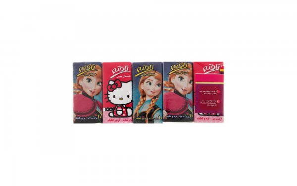 دستمال کاغذی جیبی 10 برگ سه‌لایه تافته بسته 10 عددی