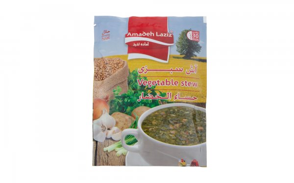 آش سبزی آماده لذیذ مقدار 180 گرم