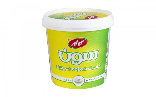 ماست هم‌زده کم‌چرب پروبیوتیک سون کاله مقدار 1.5 کیلوگرم