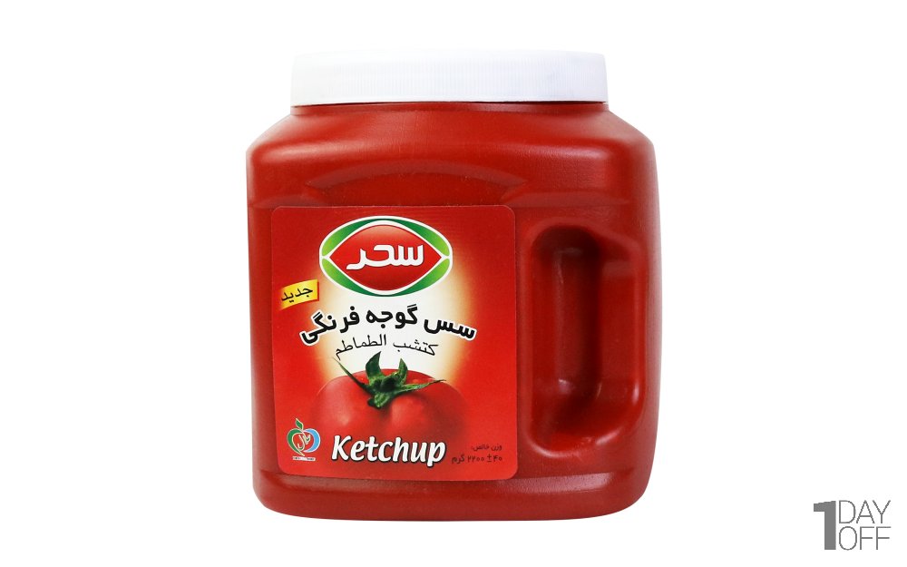 سس گوجه‌فرنگی سحر مقدار 2200 گرم