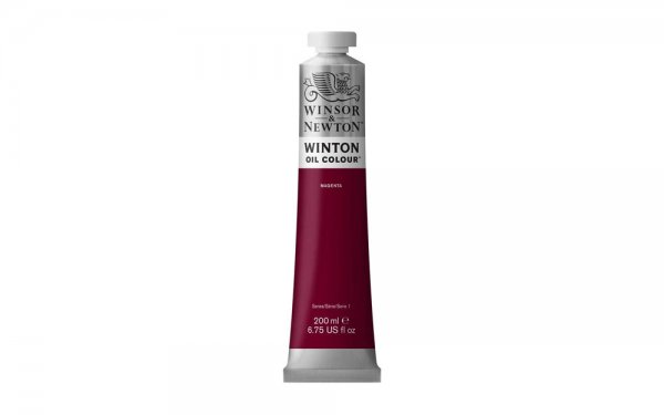رنگ روغن وینزور (Winsor) سری Winton مقدار 200 میلی‌لیتر رنگ MAGENTA