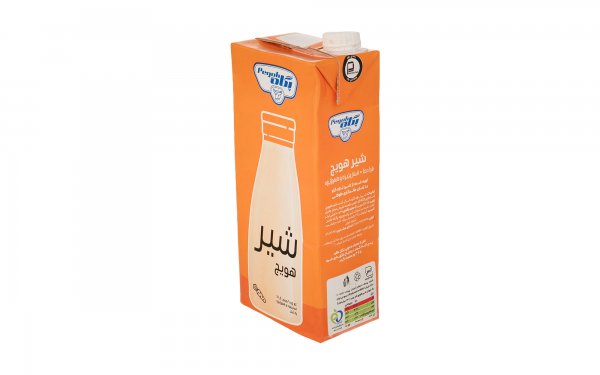 شیر هویچ پاستوریزه کم‌چرب پگاه مقدار 1 لیتر 