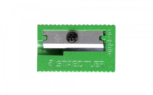 تراش استدلر (Staedtler) مدل Graphite نوع فلزی رنگ سبز