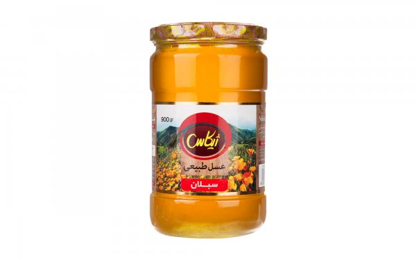 عسل سبلان طبیعی ژیکاس مقدار 900 گرم