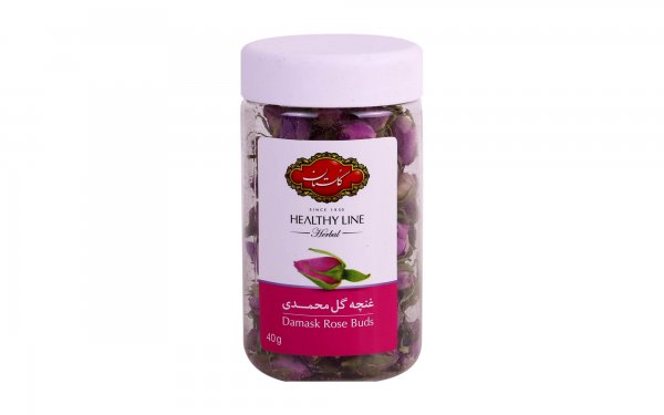 غنچه گل‌محمدی گلستان مقدار 40 گرم