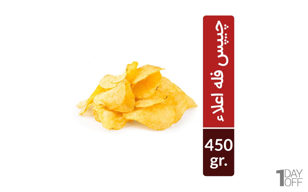 چیپس سنتی فله مقدار 450 گرم