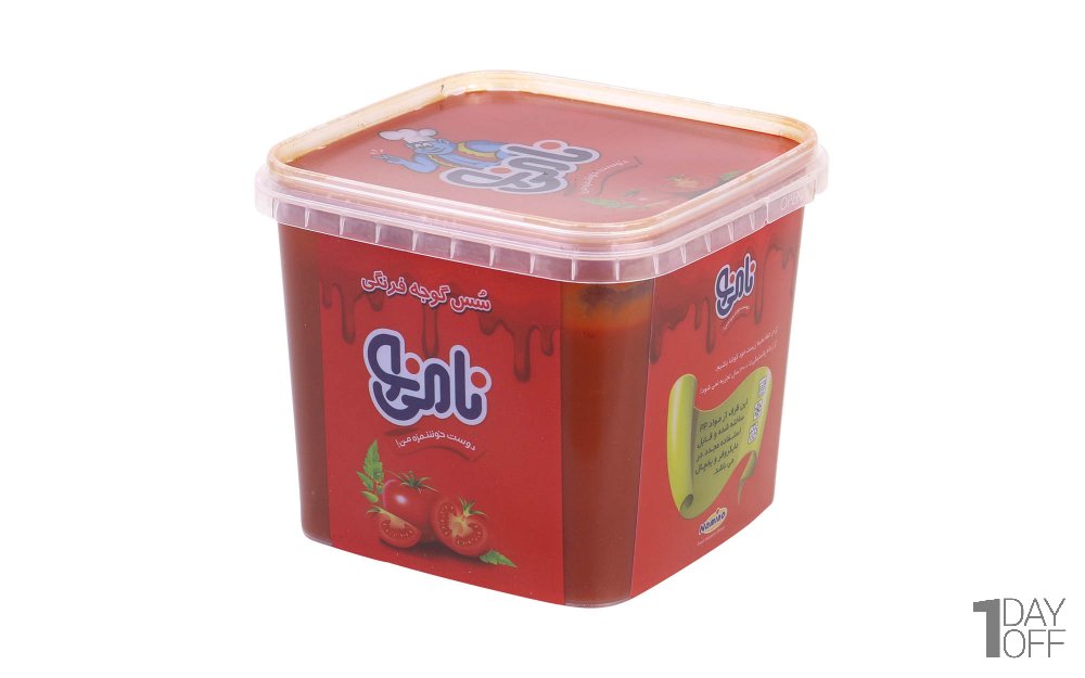سس گوجه‌فرنگی نامی‌نو مقدار 1200 گرم