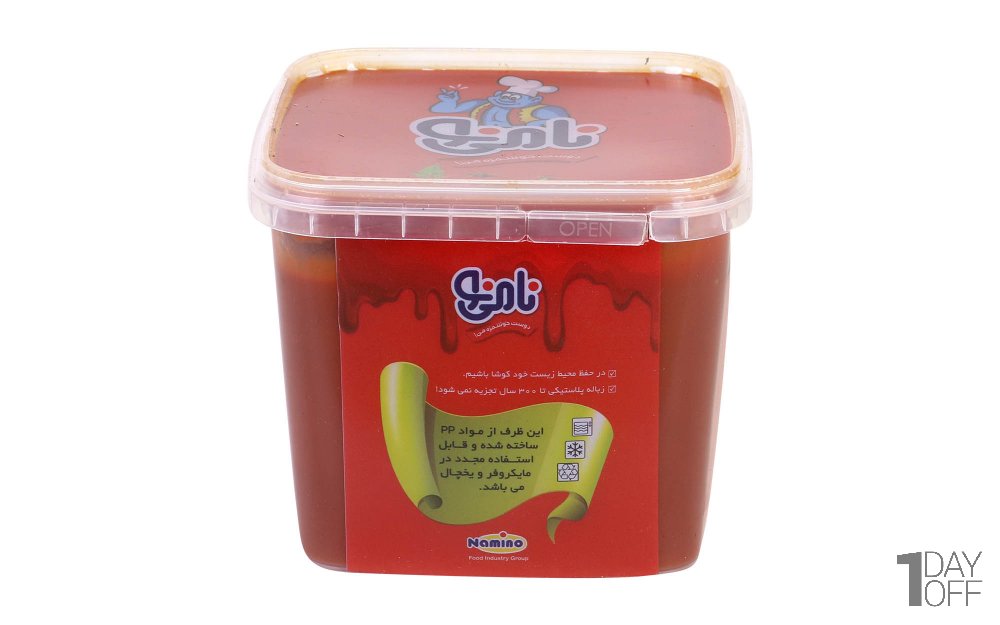 سس گوجه‌فرنگی نامی‌نو مقدار 1200 گرم