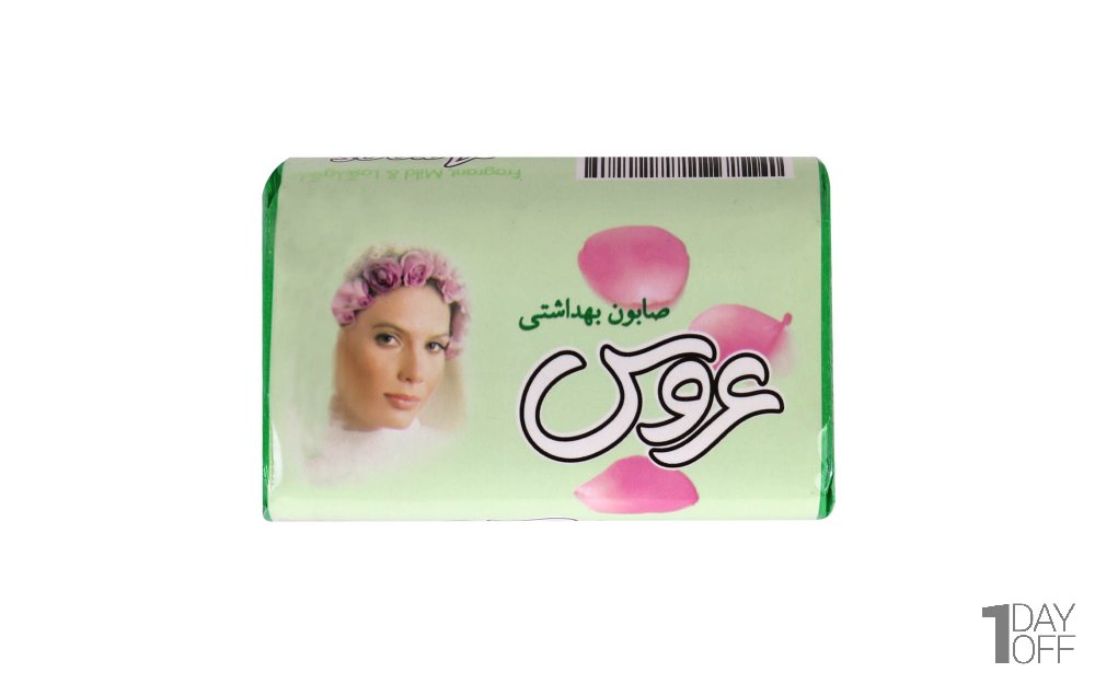 صابون بهداشتی سبز عروس مقدار 75 گرم