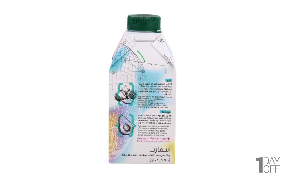 نکتار مخلوط انجیر، بلوبری، آووکادو، توت‌فرنگی، موز و پرتقال سان‌استار مقدار 500 میلی‌لیتر