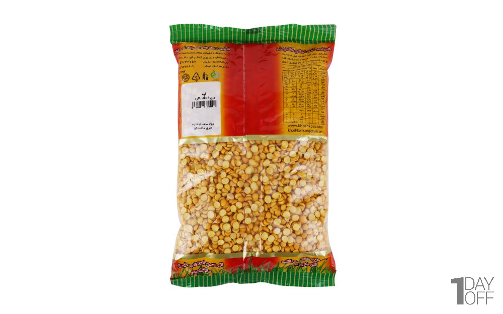 لپه خشکپاک مقدار 900 گرم