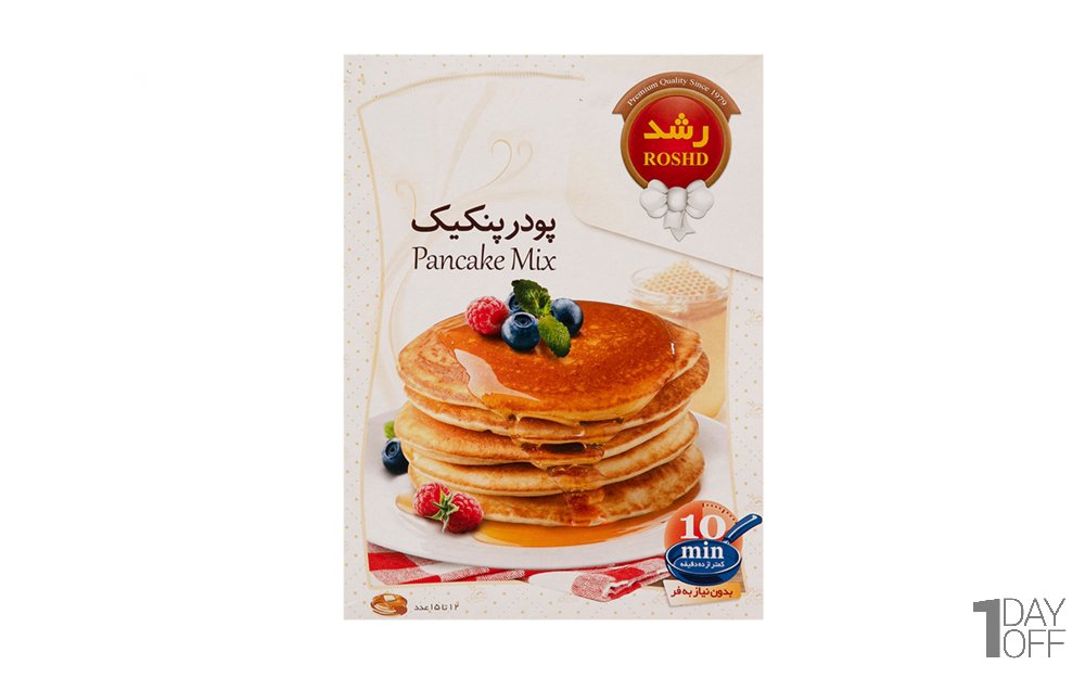 پودر پنکیک میکس رشد مقدار 250 گرم