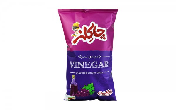 چیپس سرکه‌ای چاکلز مقدار 45 گرم