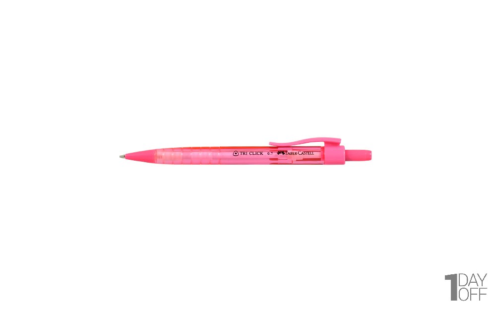  مداد نوکی 0.7 میلی‌متری فابر کاستل (Faber Castell) مدل Tri Click رنگ صورتی