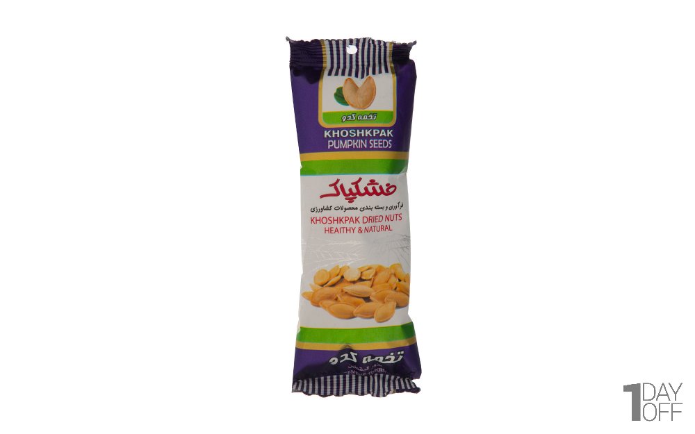 تخمه کدو خشکپاک مقدار 40 گرم