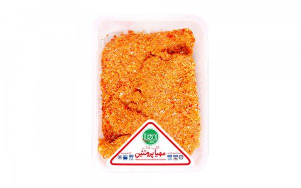 شنیسل مرغ با آرد مهیاپروتئین مقدار 900 گرم