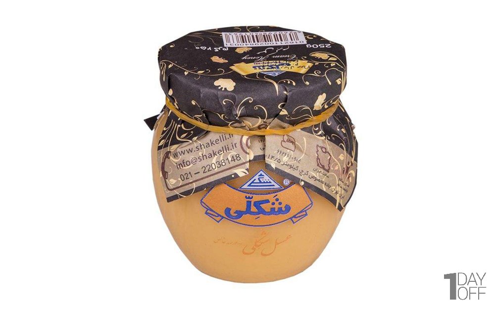 کرم عسل شکلی مقدار 250 گرم