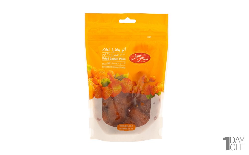 آلو بخارا اعلاء سحرخیز مقدار 250 گرم 