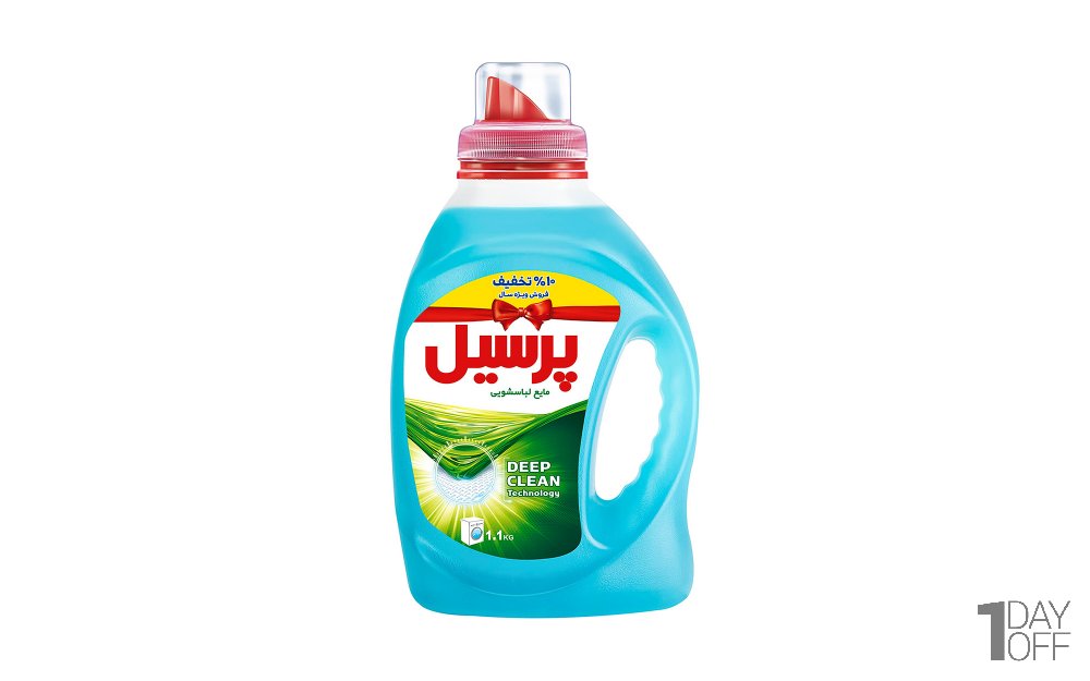 مایع لباسشویی آبی پرسیل مقدار 1.1 کیلوگرم