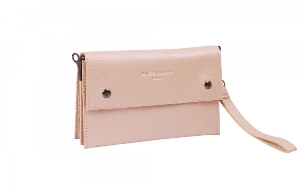 کیف گلبهی طرح ROSE MERRY PARIC
