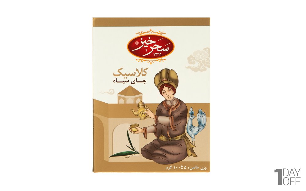 چای سیاه کلاسیک سحرخیز مقدار 100 گرم