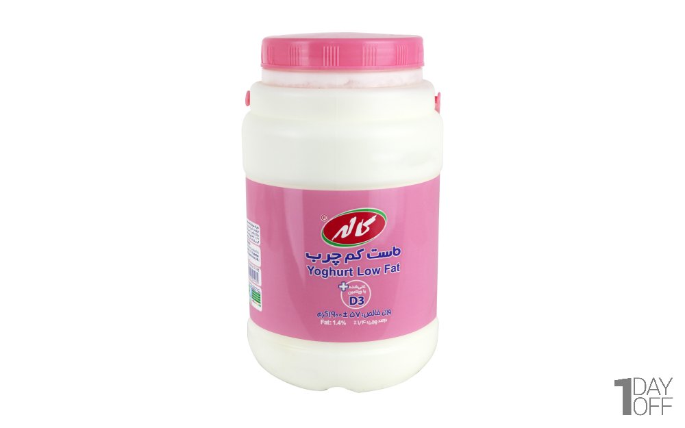 ماست کم‌چرب تازه کاله مقدار 1.9 کیلوگرم