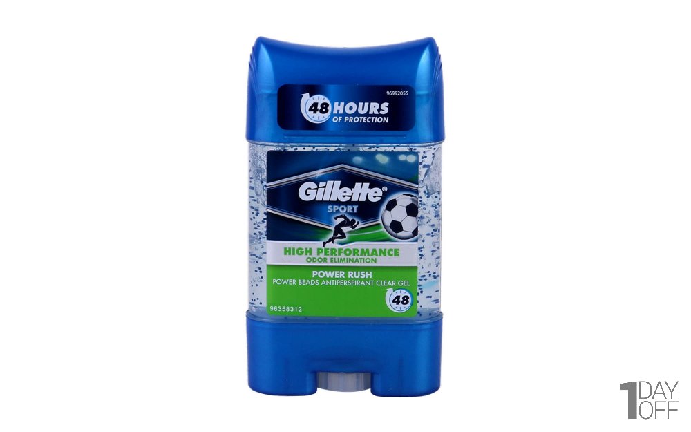 استیک ضدتعریق مردانه Power Rush ژیلت (Gillette) مقدار 75 میلی‌لیتر