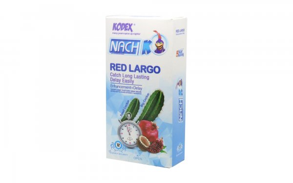 کاندوم ناچ کدکس (NachKodex) مدل Red Largo