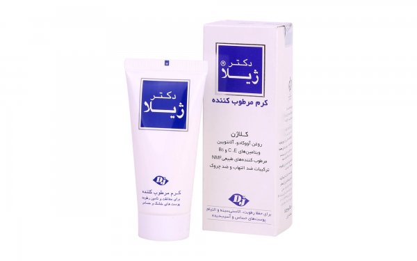 کرم مرطوب‌کننده دکتر ژیلا مقدار 50گرم