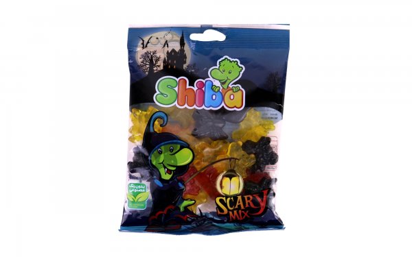 پاستیل میوه‌ای شیبا مدل Scary Mix مقدار 180 گرم