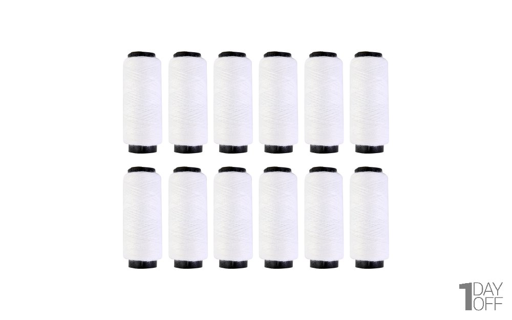 نخ سفید 12 عددی دلفین