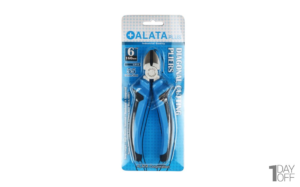 سیم چین 6 اینچ ALATA PLUS رنگ آبی