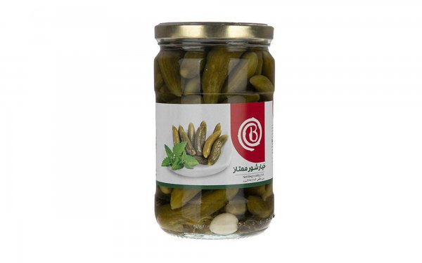 خیارشور ممتاز بیژن مقدار 680 گرم