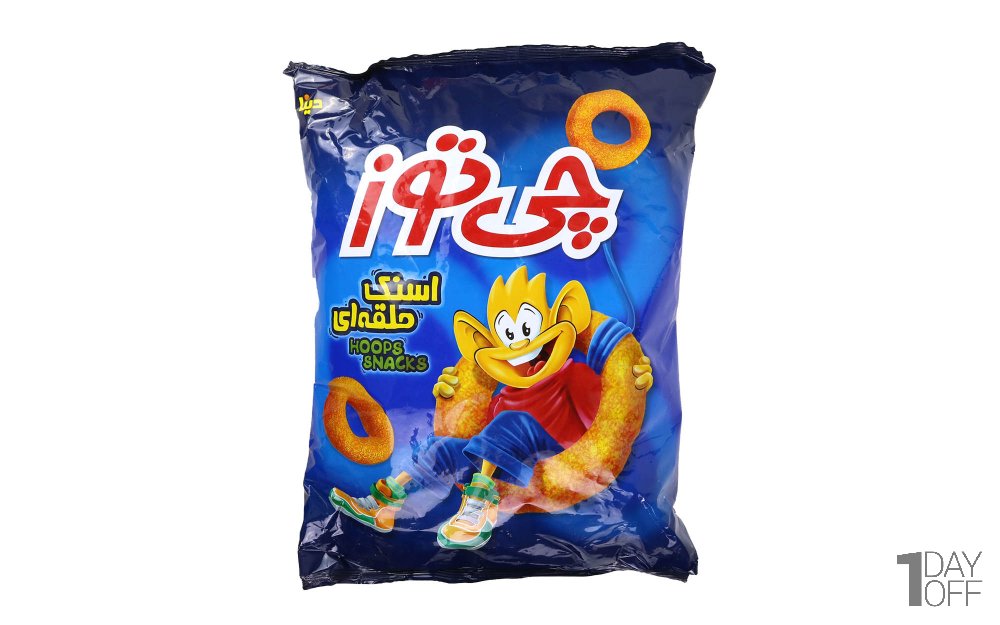 اسنک چی‌توز حلقه‌ای مقدار 180 گرم
