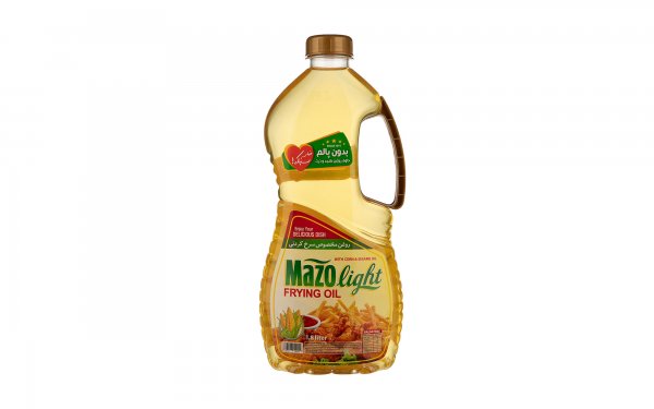 روغن سرخ‌کردنی ذرت و کنجد مازولایت مقدار 1.8 لیتر