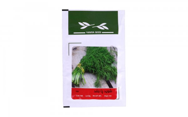  بذر شوید پا بلند (Dill) وانیا آذر سبزینه کد S40 مقدار 35 گرم