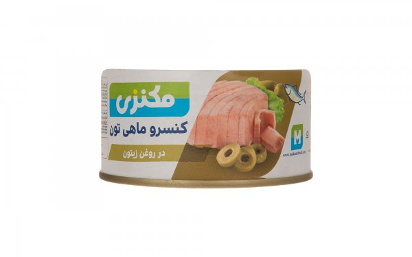کنسرو ماهی تون در روغن زیتون مکنزی مقدار 180 گرم