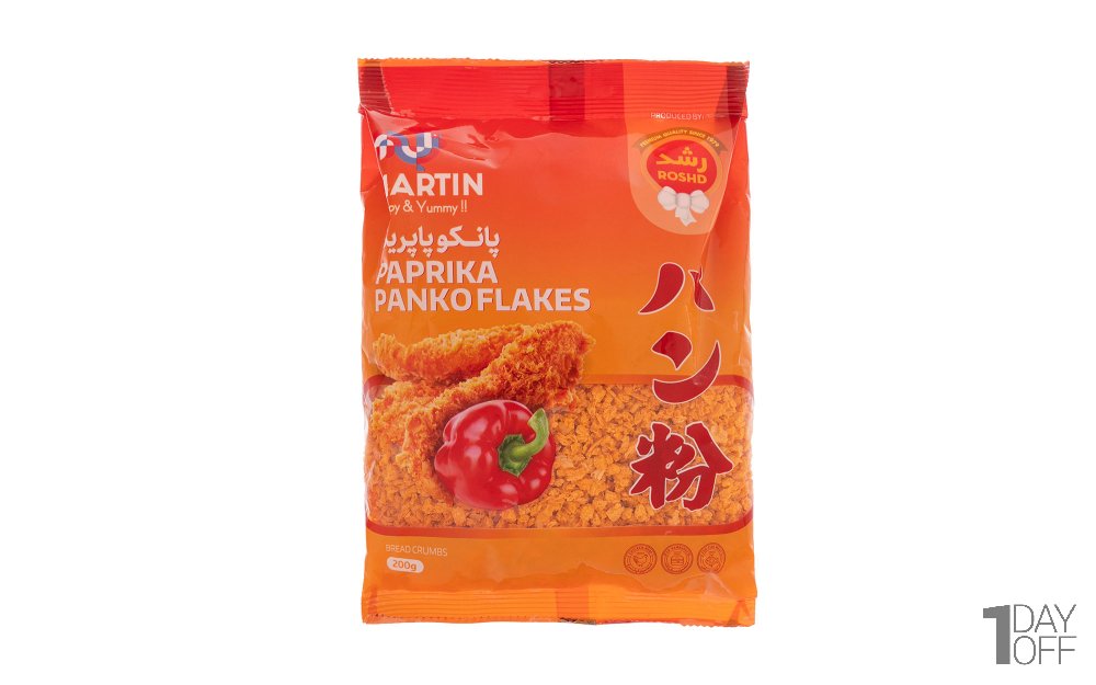 پودر سوخاری پانکو پاپریکا مارتین رشد مقدار 200 گرم 