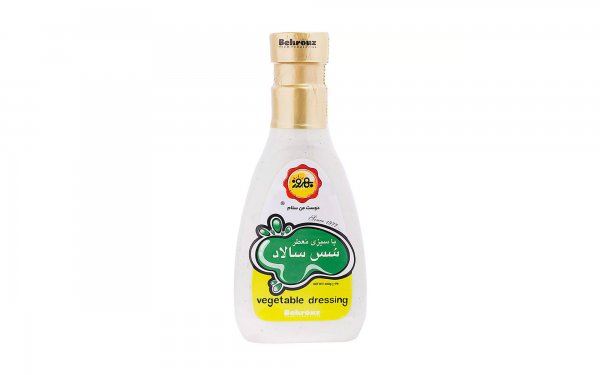 سس سالاد بهروز با سبزیجات معطر مقدار 440 گرم