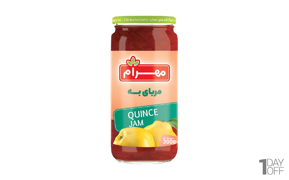 مربا به مهرام مقدار 300 گرم