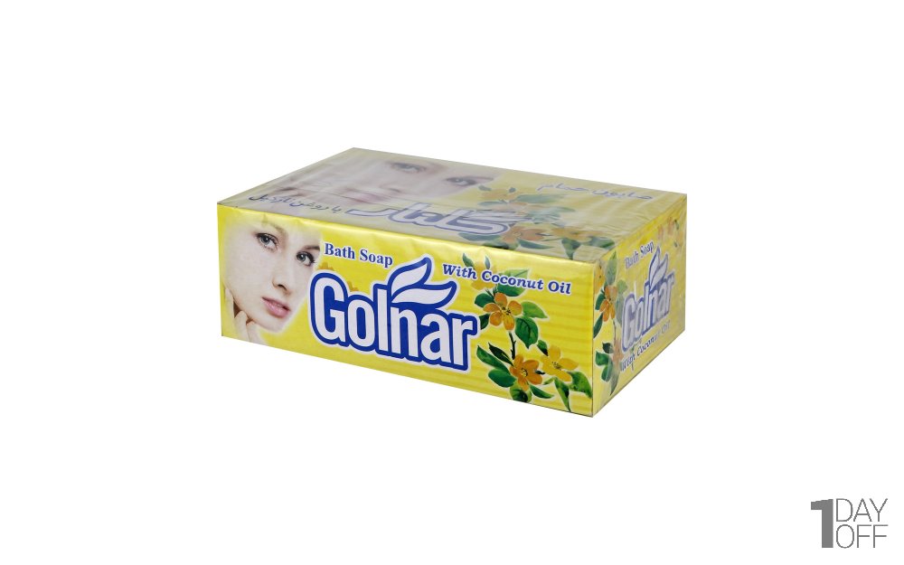 صابون حمام با رایحه لیمو گلنار بسته 6 عددی