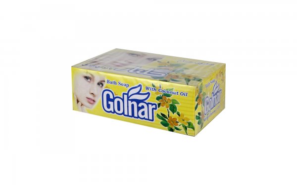 صابون حمام با رایحه لیمو گلنار بسته 6 عددی
