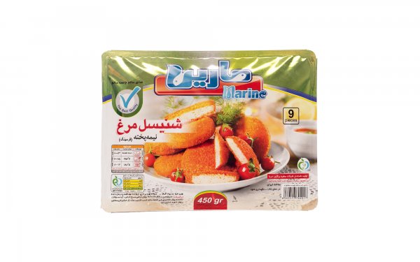 شنیسل مرغ مارین مقدار 450 گرم