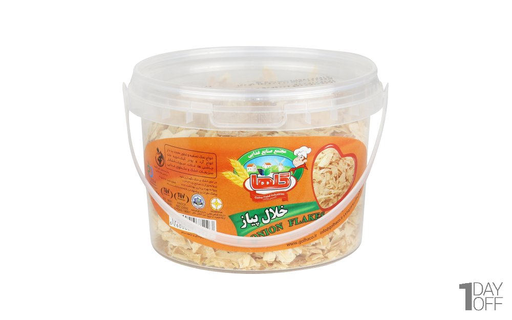 خلال پیاز گلها مقدار 100 گرم