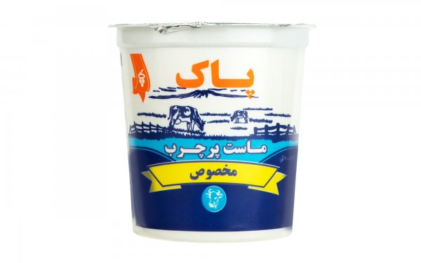 ماست پرچرب مخصوص پاک مقدار 900 گرم