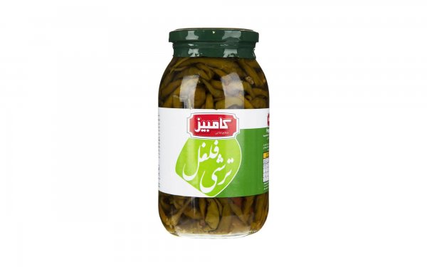 ترشی فلفل کامبیز مقدار 670 گرم